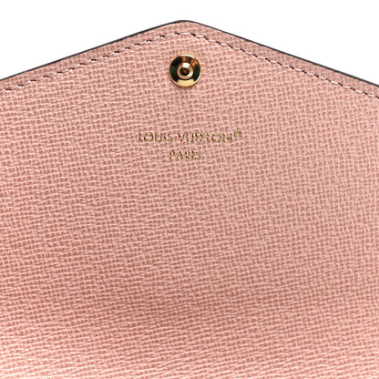 Louis Vuitton Monogram Sarah Wallet NM Rose Ballerine 6 of 6