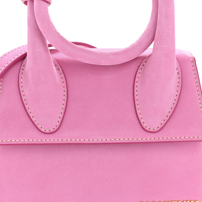 Jacquemus Suede Le Chiquito Noeud Pink 7 of 10
