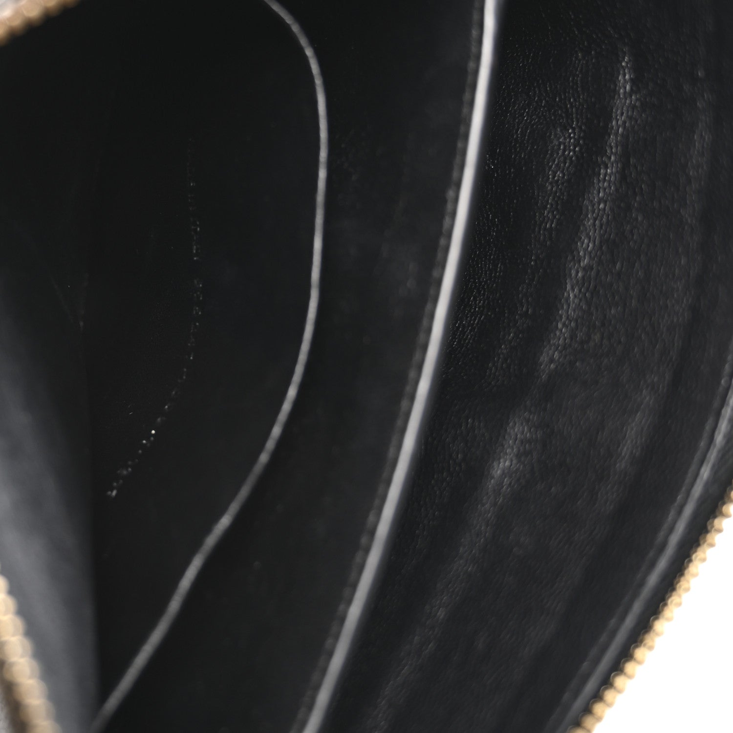 Balenciaga Grained Calfskin Neo Classic Gold Hardware Multipouch Black 7 of 10