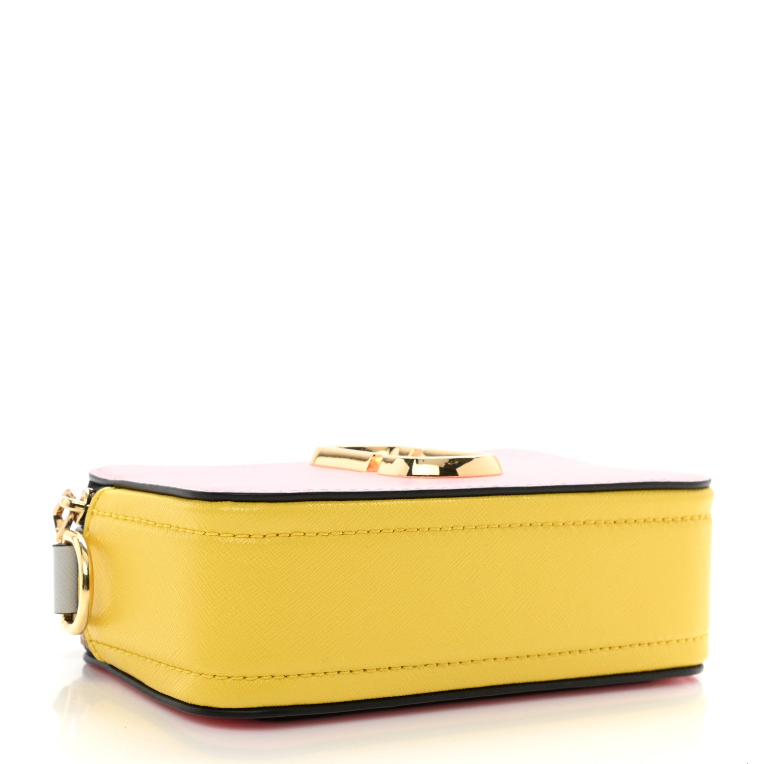 Marc Jacobs Saffiano Small Snapshot Camera Bag Baby Pink Multicolor 4 of 10