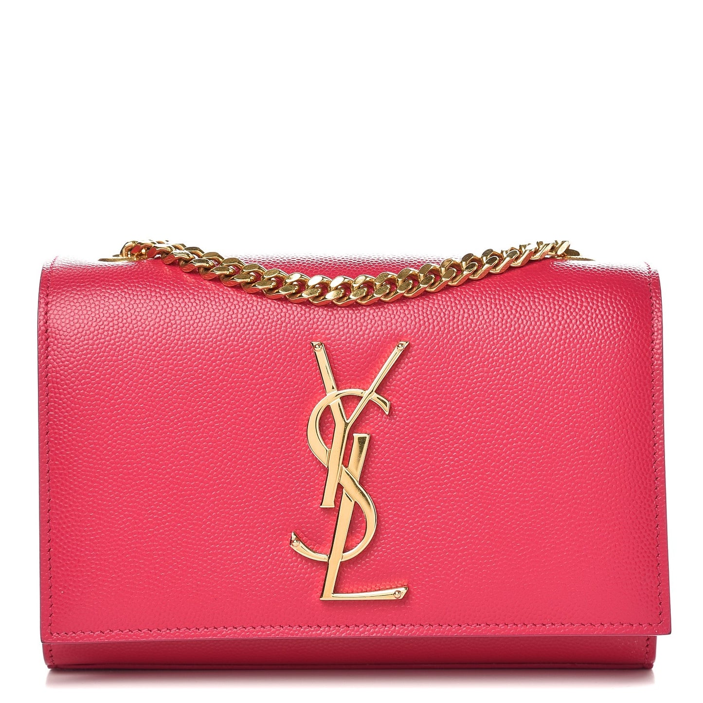 Grain De Poudre Small Monogram Kate Satchel Bubblegum