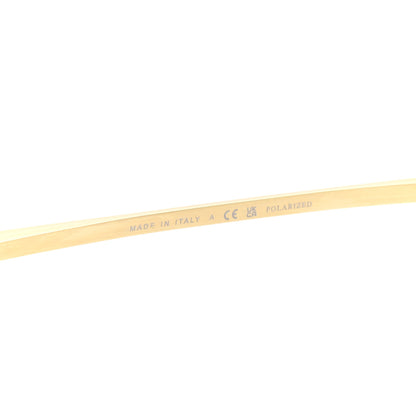 Chanel Aviator Polarized CC Sunglasses 4189-T-Q Gold 6 of 8