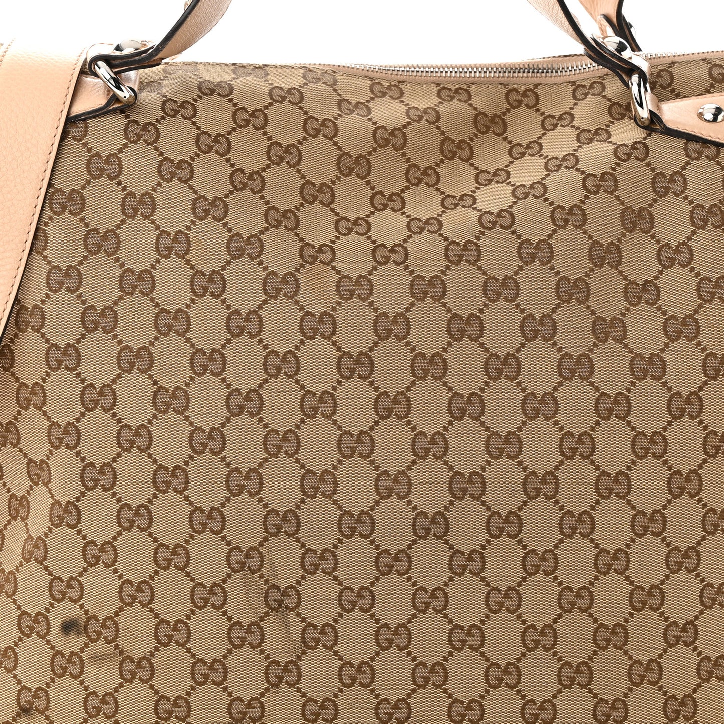 Monogram Large Icon Bit Hobo Tan