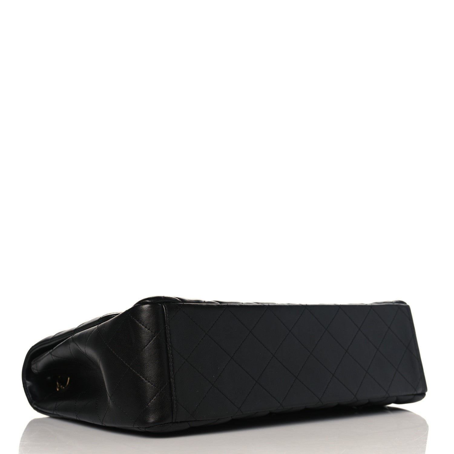 Chanel Lambskin Quilted Maxi Single Flap Black 3 of 9