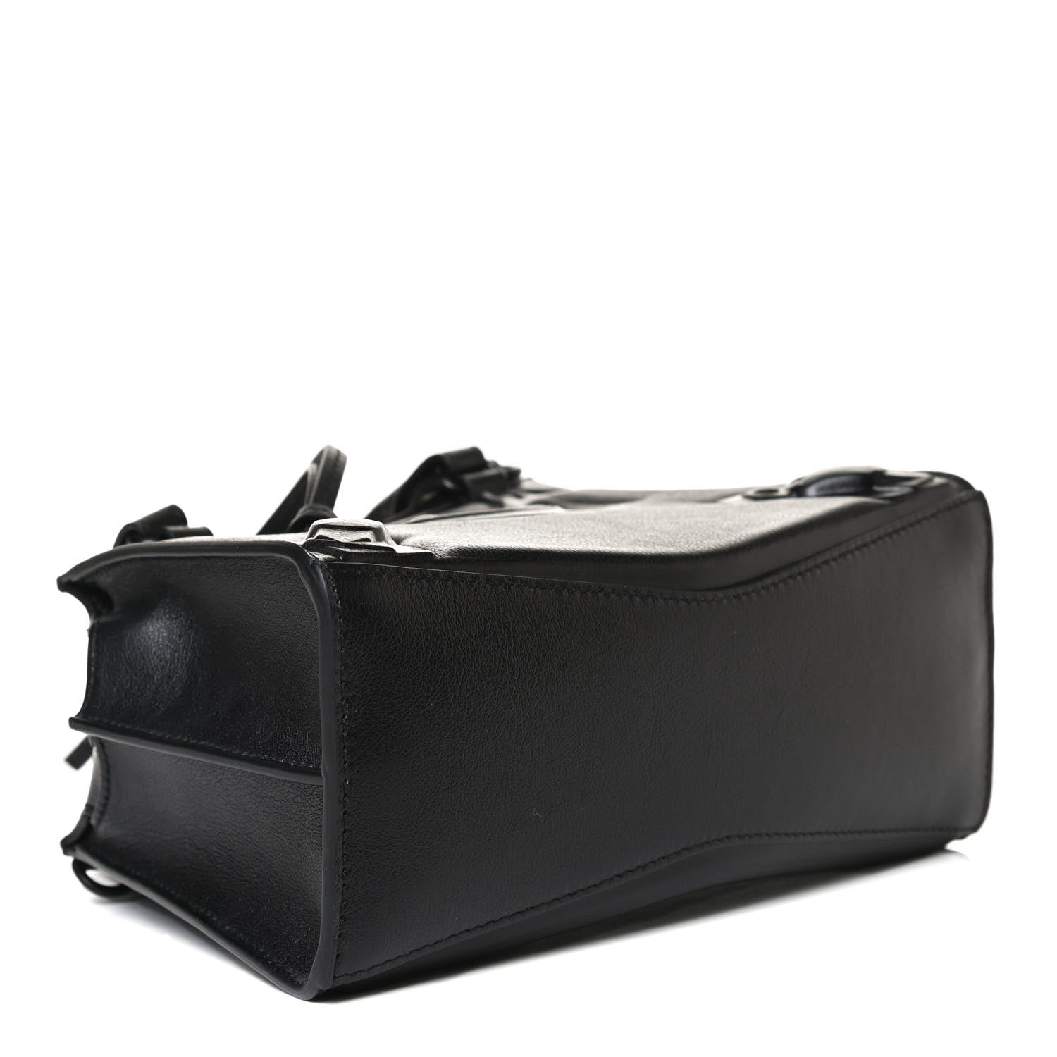 Balenciaga Cake Calfskin Tonal Hardware Mini Neo Classic City Black 4 of 12