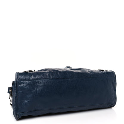 Balenciaga Agneau Classic Hardware City Bleu Obscur 4 of 12