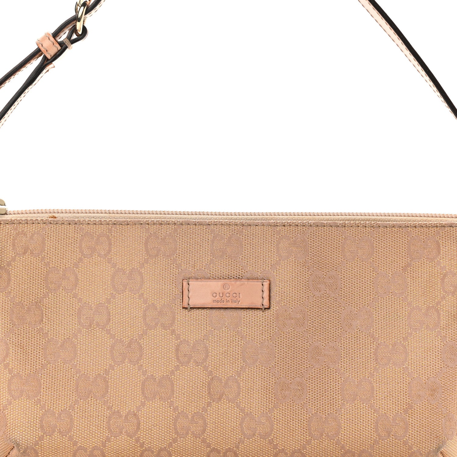 Gucci Monogram Pretty Boat Pochette Pink 8 of 12