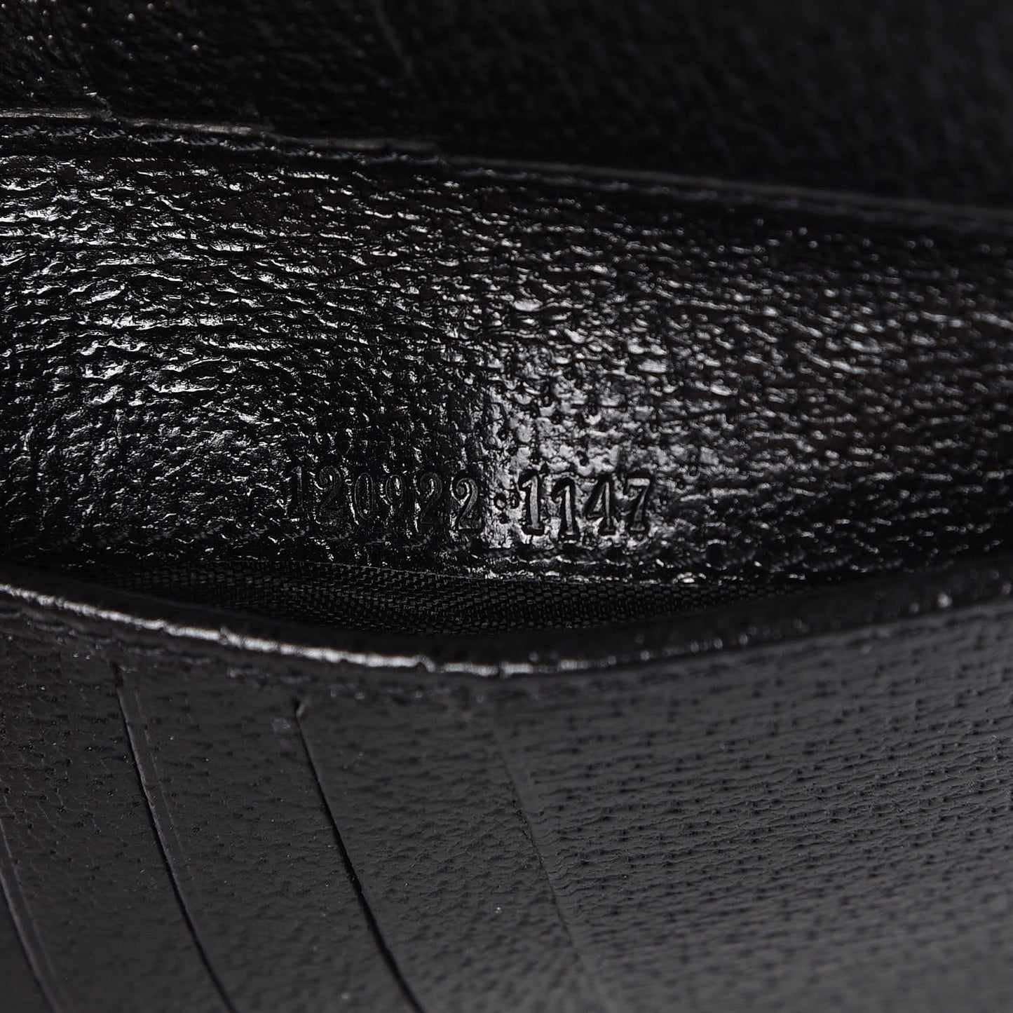 Monogram Studded French Flap Wallet Black