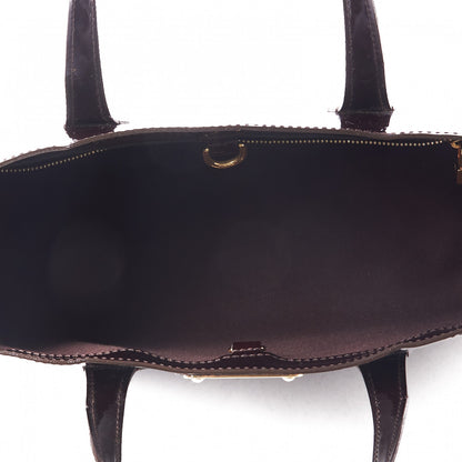 Louis Vuitton Vernis Wilshire PM Amarante 8 of 8