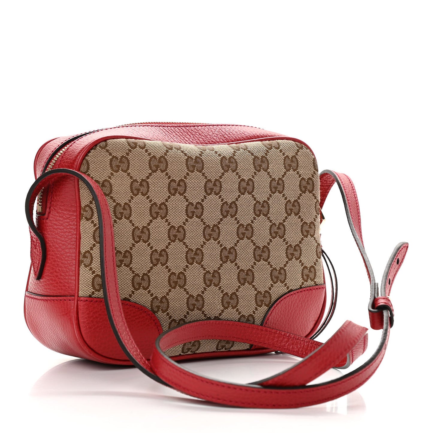 Monogram Mini Bree Messenger Bag Red