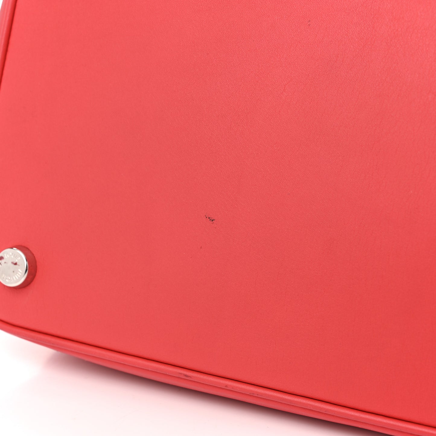 Calfskin Bucket Bag  Dark Pink