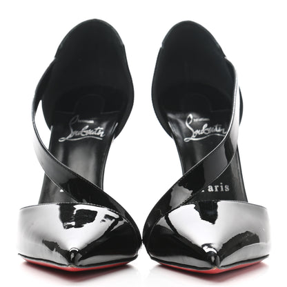 Christian Louboutin Patent Astrid 100 Pumps 38.5 Black 2 of 7