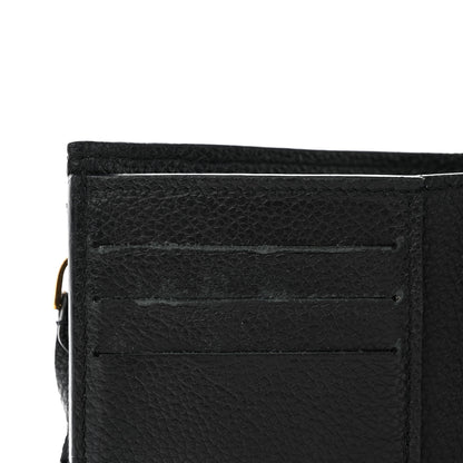 Louis Vuitton Empreinte Pont-Neuf Compact Wallet Black 8 of 11