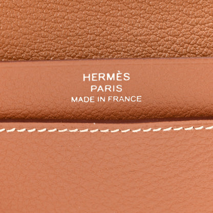 Hermes Evercolor R.M.S card holder Gold 5 of 7