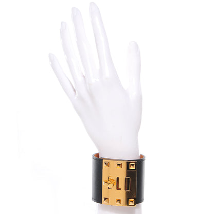 Hermes Chamonix Extreme Kelly Bracelet Small Black 2 of 7