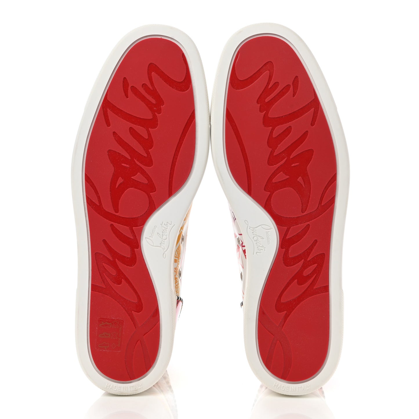 Patent Graffiti Rantus Orlato Sneakers 41 White Multicolor