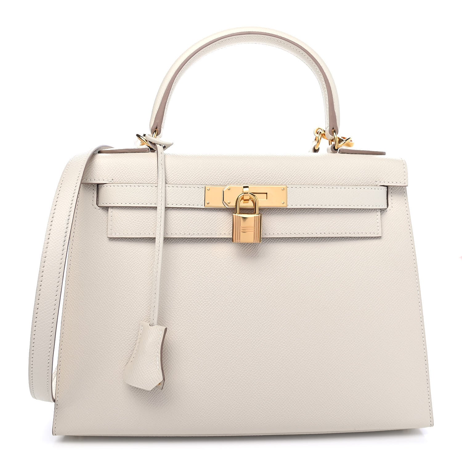 Hermes Epsom Kelly Sellier 28 Craie 1 of 10