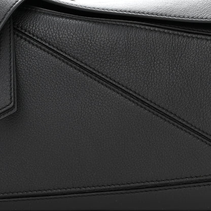 Loewe Calfskin Small Puzzle Bag Black 8 of 10