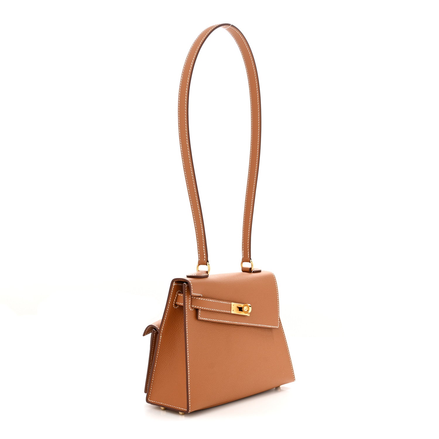 Hermes Epsom Kelly En Desordre Sellier 20 Gold 3 of 12