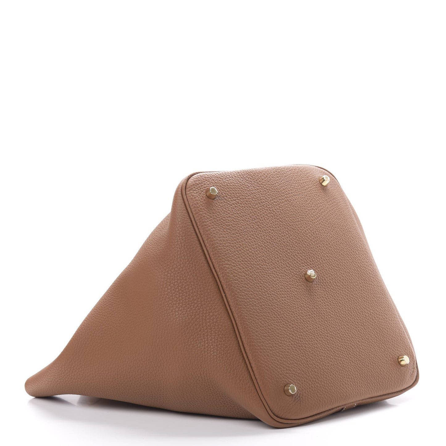 Taurillon Clemence Picotin Lock 26 GM Gold