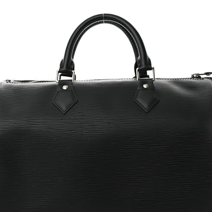 Louis Vuitton LOUIS VUITTON Epi Speedy 30 Black 7 of 12