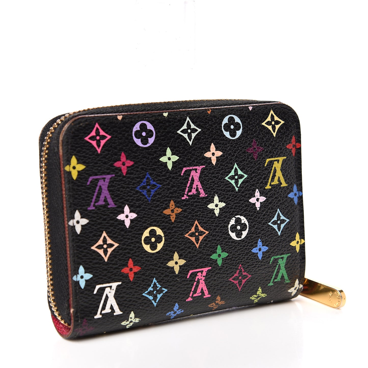 Monogram Multicolor Zippy Coin Purse Black Grenade