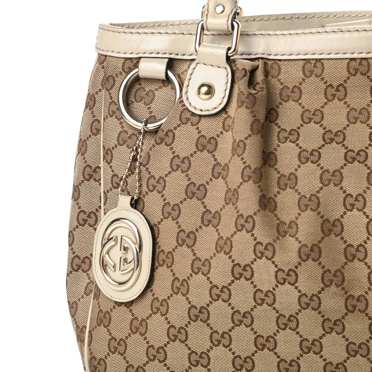 Gucci Monogram Medium Sukey Top Handle Tote Off White 9 of 21