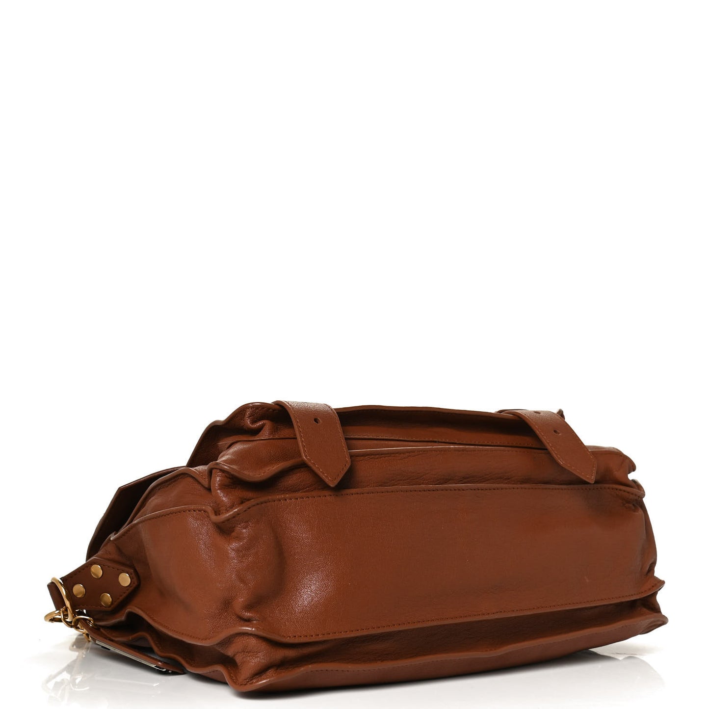 Lambskin Medium PS1 Satchel Saddle