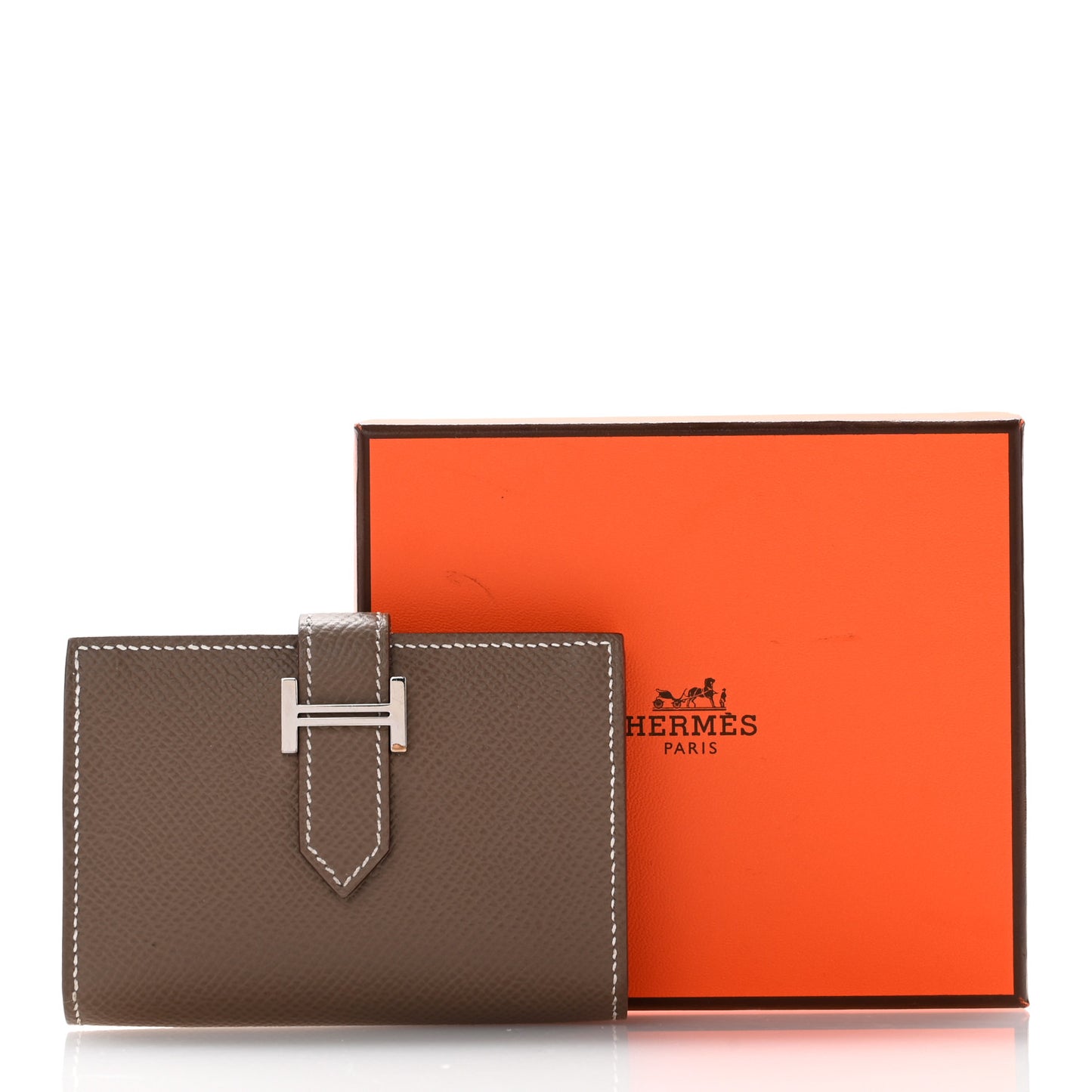 Epsom Bearn Card Holder Wallet Etoupe