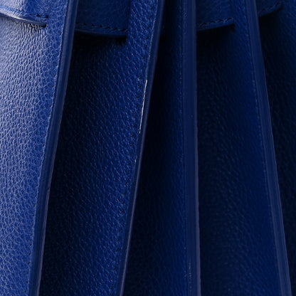 Saint Laurent Grained Calfskin Small Sac De Jour Outremer 10 of 12