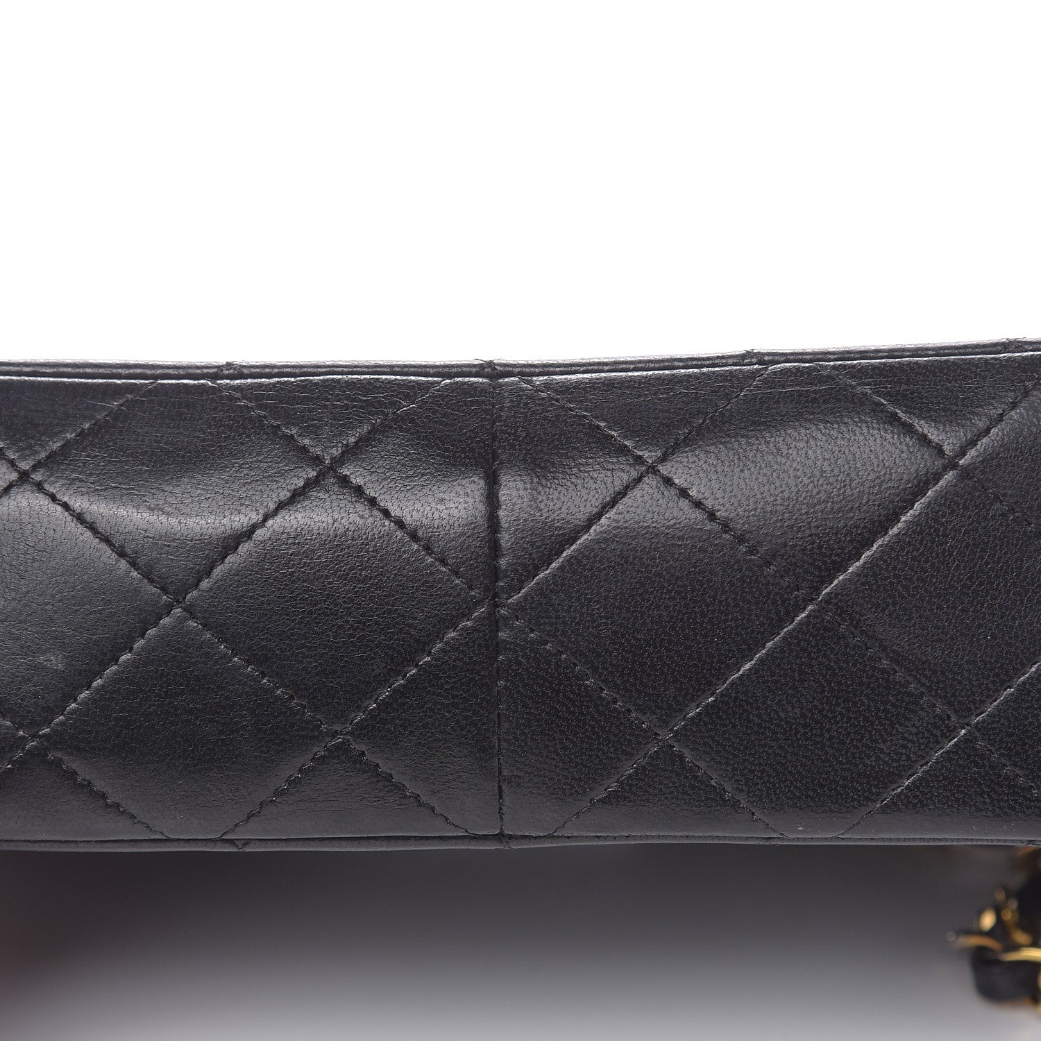Chanel Lambskin Quilted Mini Square Flap Black 12 of 16