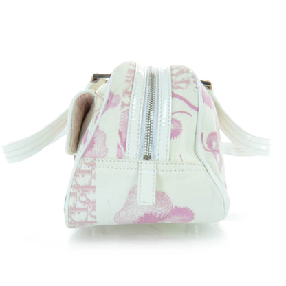 Christian Dior Canvas Monogram Floral Bowler Pink 6 of 11