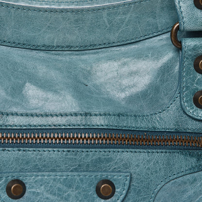 Balenciaga Agneau Classic Hardware City Bleu India 18 of 21
