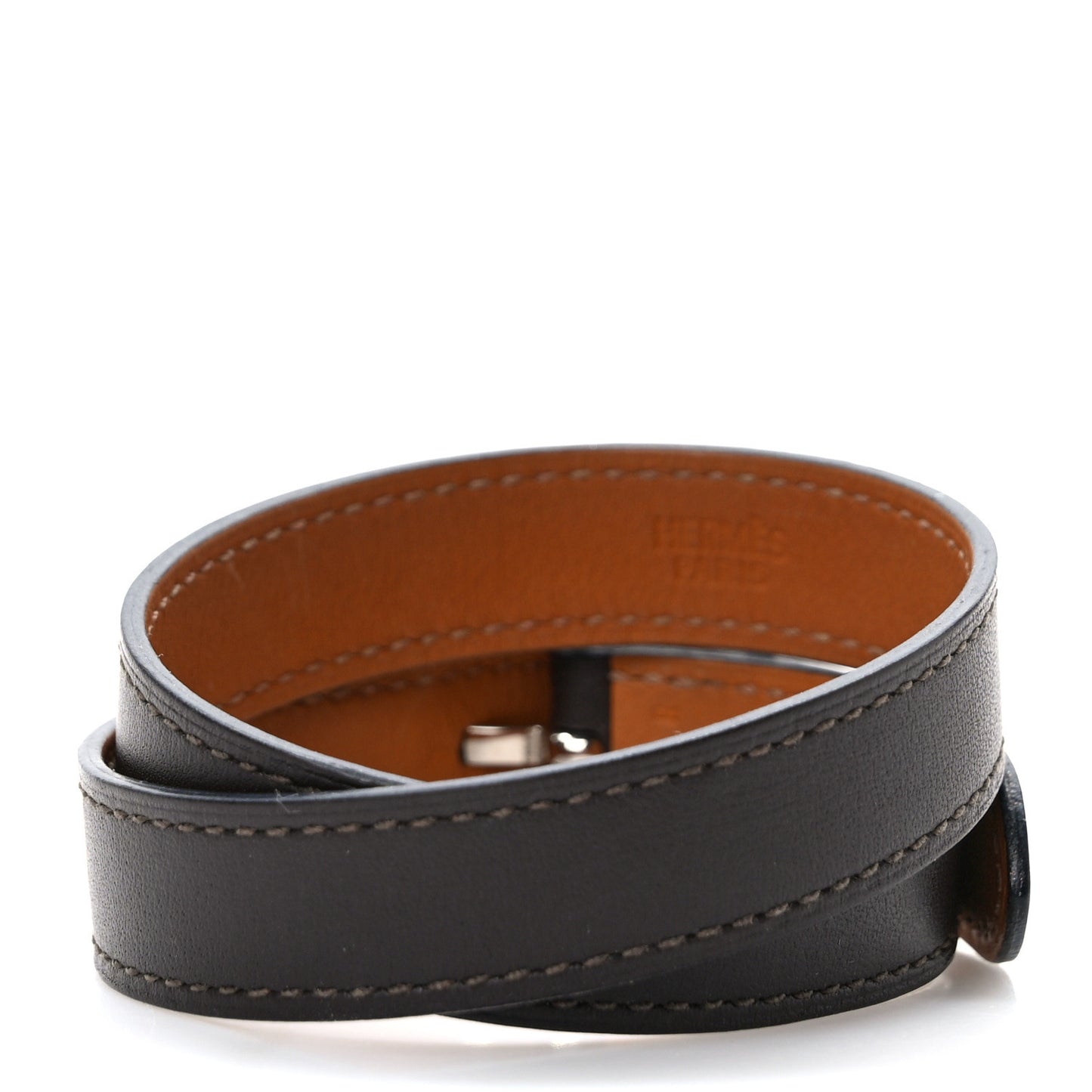 Swift Behapi Double Tour Bracelet Chocolate