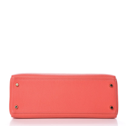 Hermes Taurillon Clemence Kelly Retourne 32 Rose Jaipur 6 of 36