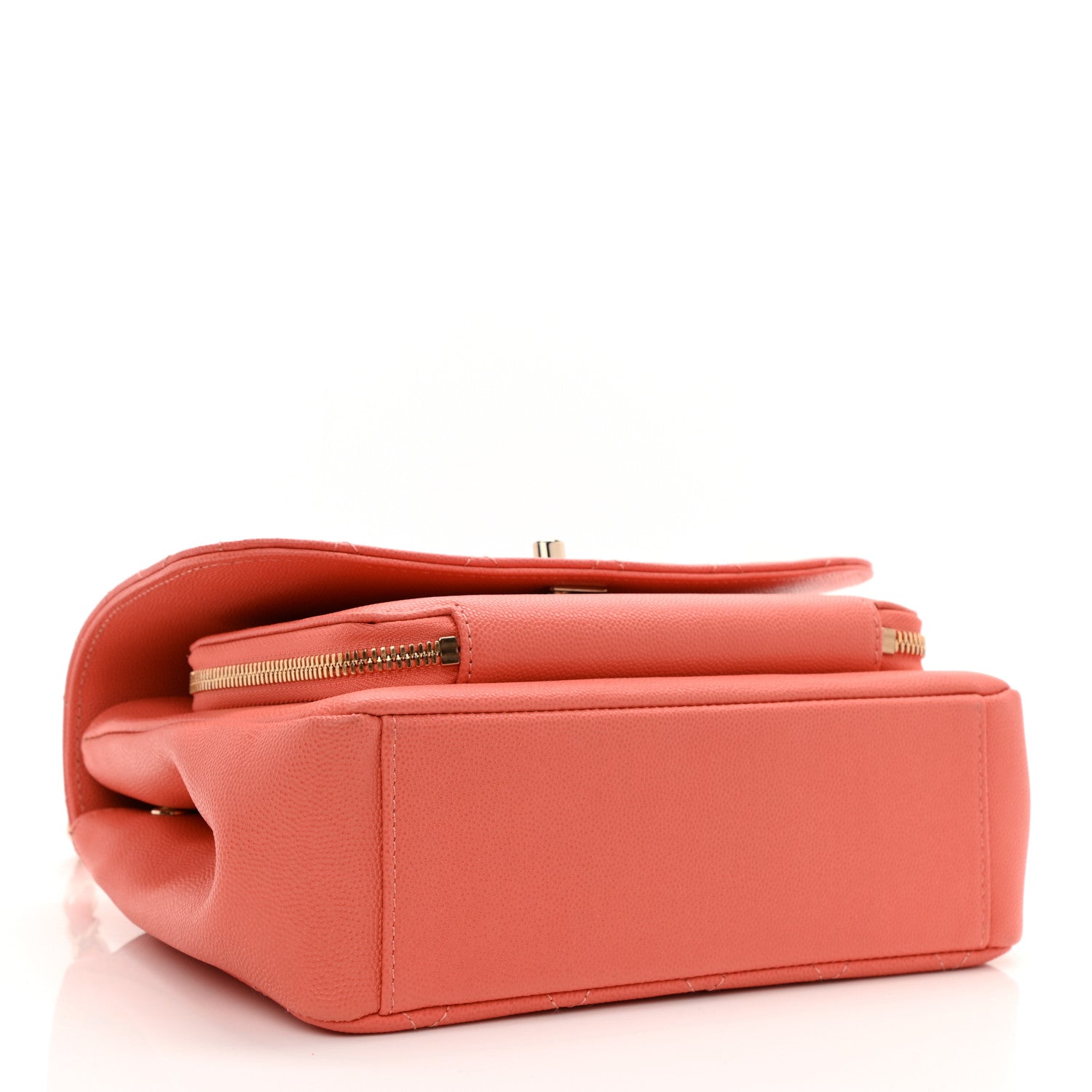 Chanel Caviar Quilted Small Business Affinity Flap Coral 4 of 8