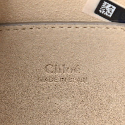 Chloe Suede Calfskin Small Faye Shoulder Bag Black 6 of 10