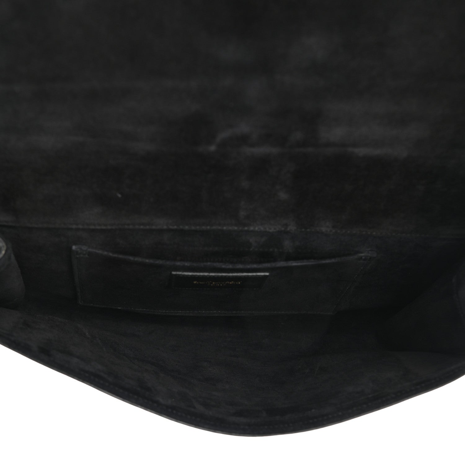 Saint Laurent Calfskin Classic Y Ligne Clutch Black 4 of 10