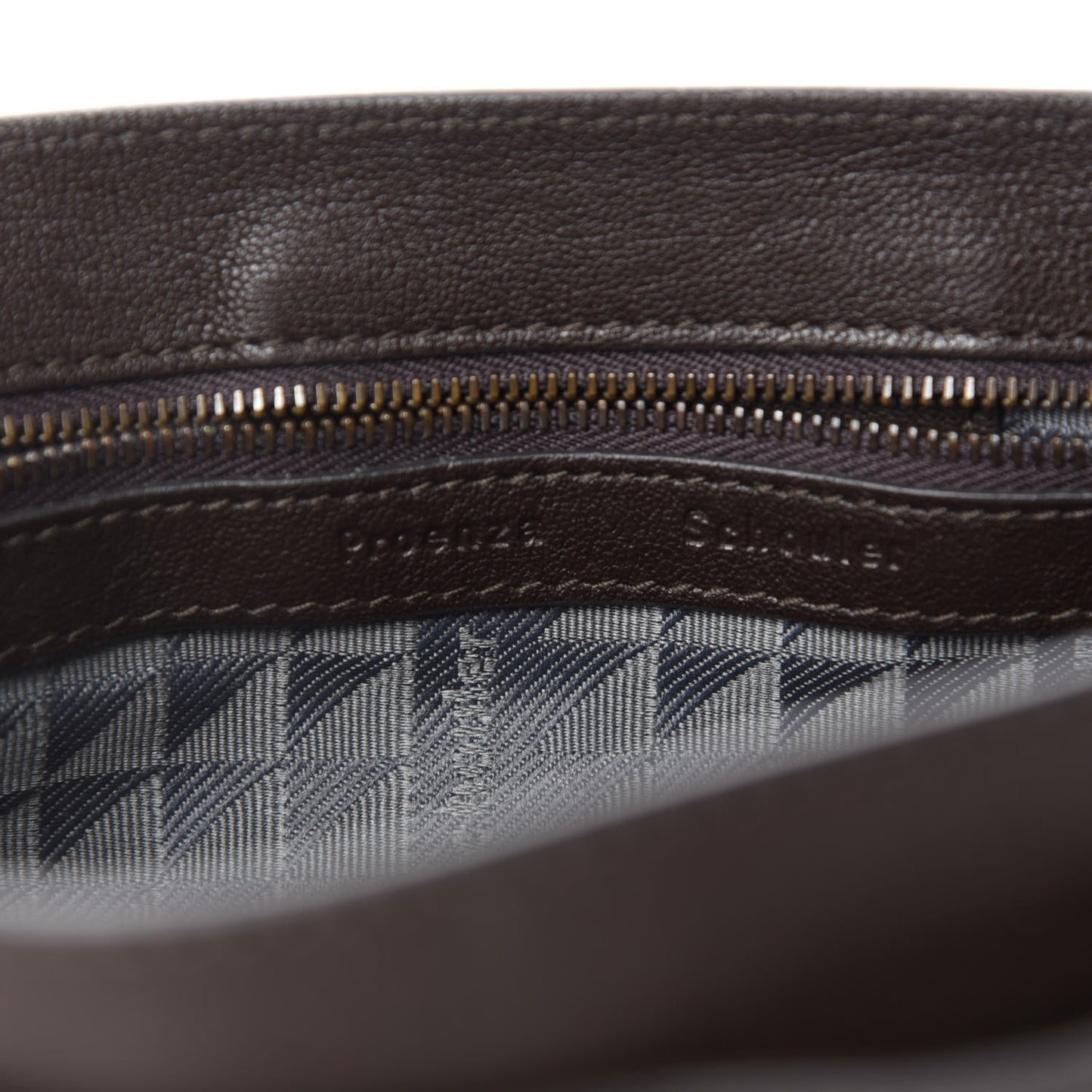 Lambskin Tiny PS1 Satchel Dark Chocolate