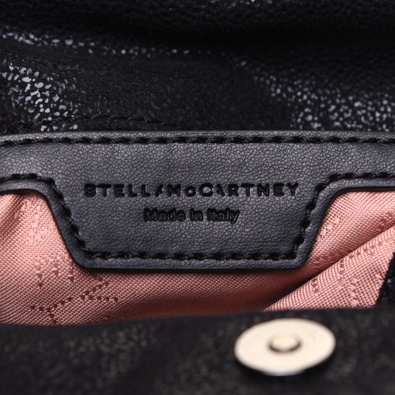Stella McCartney Shaggy Deer Tiny Falabella Tote Black 8 of 12