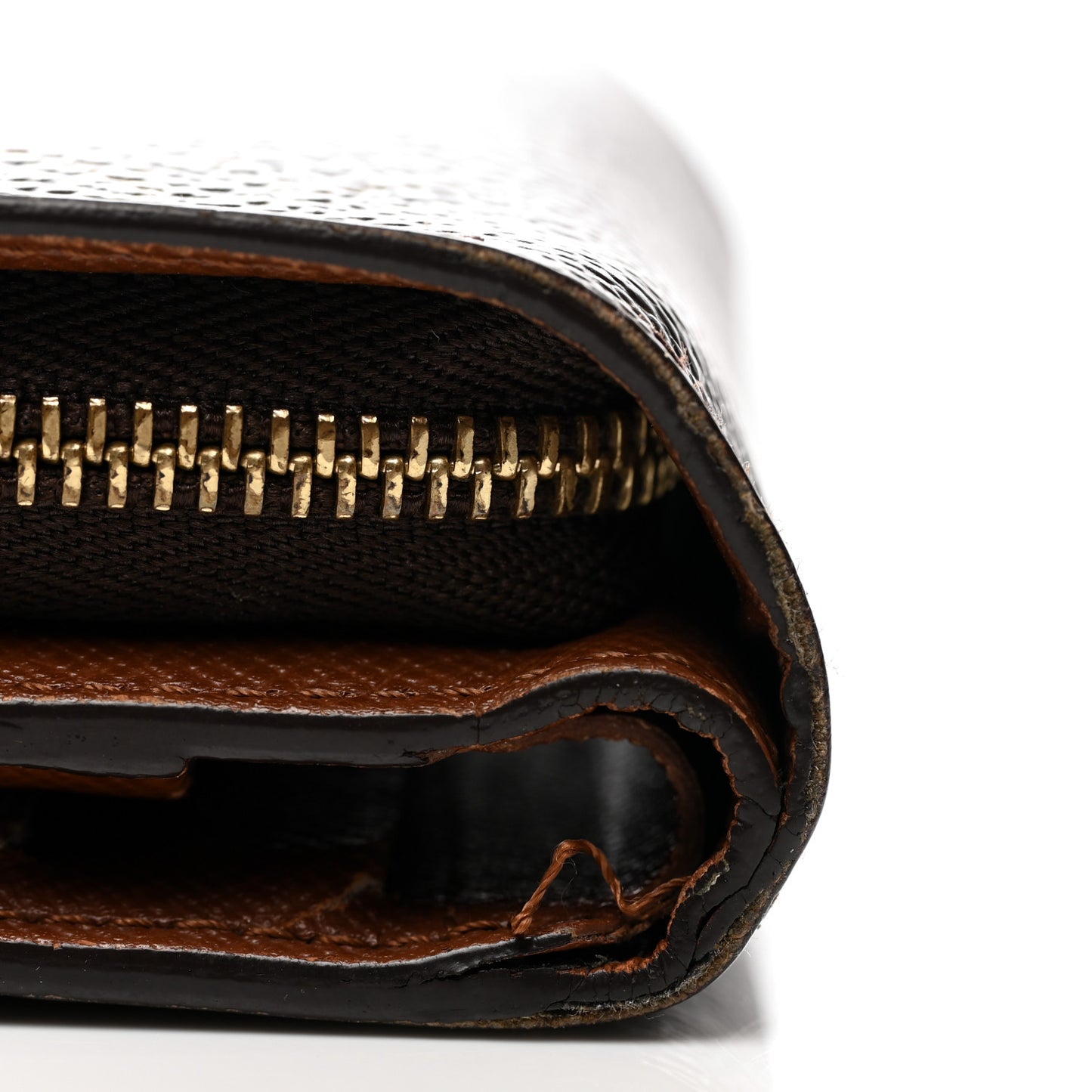 Monogram Compact Zippe Zipped Wallet