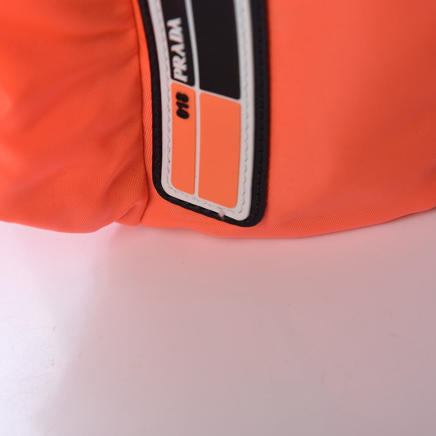 Prada Nylon Montagna Belt Bag Arancio Fluo 11 of 11