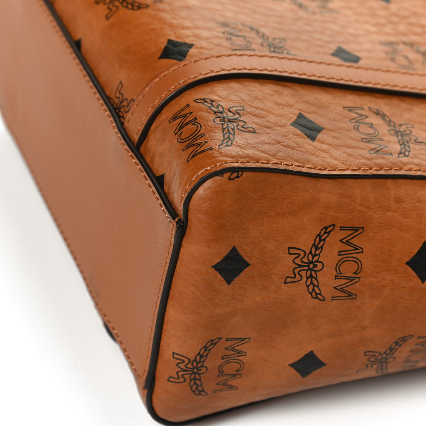 Visetos Mini Toni Shopper Tote Cognac