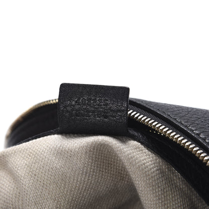 Gucci Pebbled Calfskin Large Soho Hobo Black 6 of 11