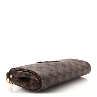Louis Vuitton Damier Ebene Eva Clutch 4 of 13
