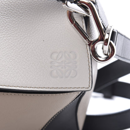 Loewe Calfskin Small Puzzle Bag Black Taupe 13 of 16