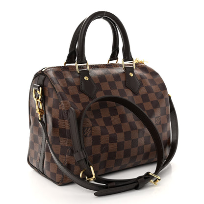 Louis Vuitton Damier Ebene Speedy Bandouliere 25 3 of 9