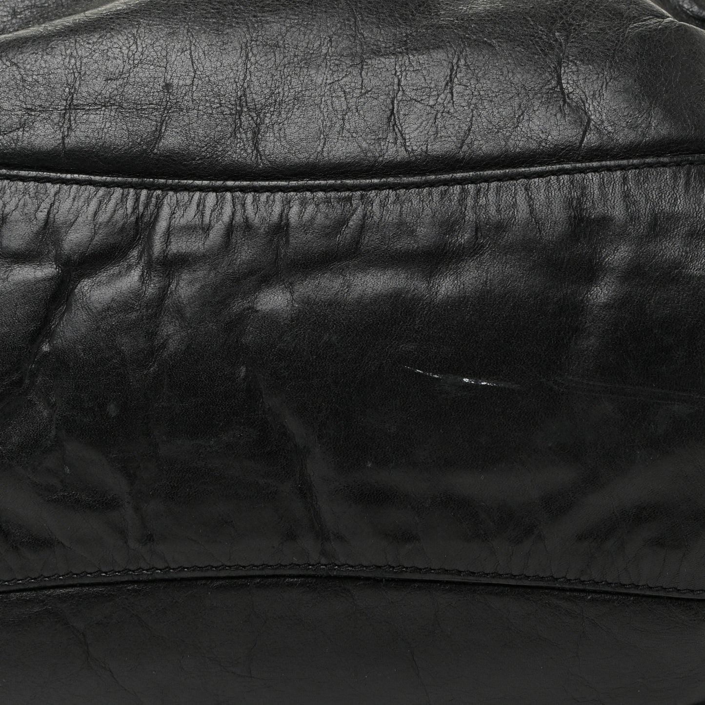 Nappa New Look Tote Black