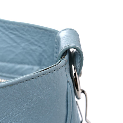 Balenciaga Agneau Giant 12 Silver Hardware Velo Bleu Dragee 16 of 21