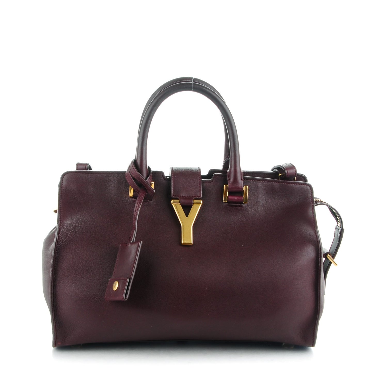 Calfskin Small Classic Y Cabas Bordeaux